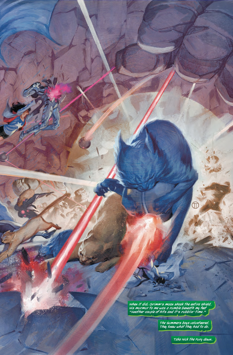 Illustration for article titled Exclusive Marvel preview: Nick the Fury leads an Ultron assault in Siege #3